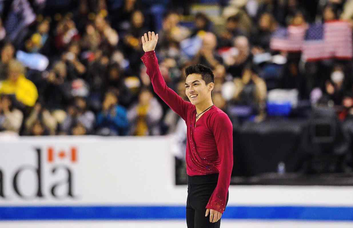 Camden Pulkinen figure skater