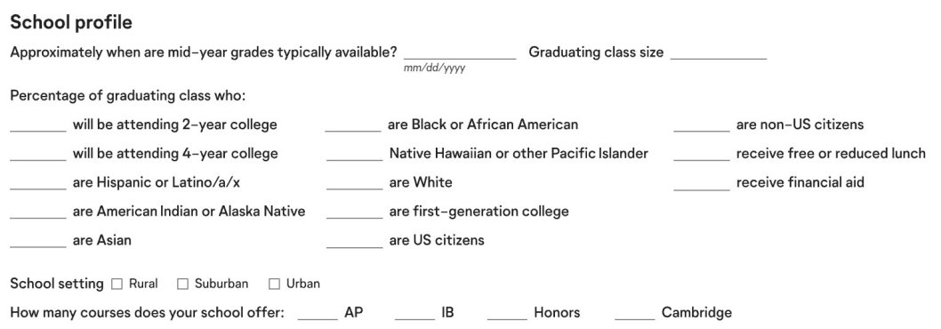 School report sample